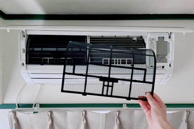 エアコン内部の汚れ